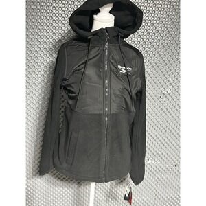 Reebok‎ Women's Polar Fleece Jacket Black, Size Small New With Tags MSRP $80